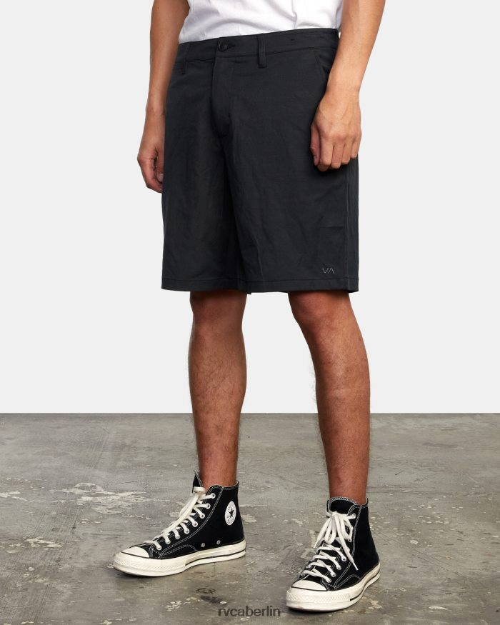 RVCA zurück in Hybrid-19-Shorts BF4L8X677 Kleidung Schwarz Männer