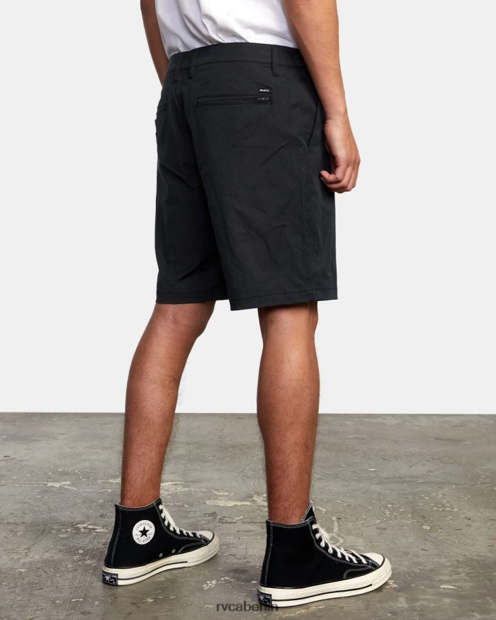 RVCA zurück in Hybrid-19-Shorts BF4L8X677 Kleidung Schwarz Männer