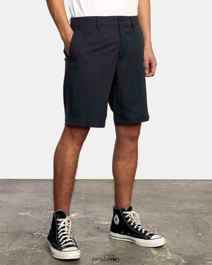 RVCA zurück in Hybrid-19-Shorts BF4L8X677 Kleidung Schwarz Männer