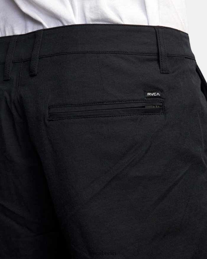 RVCA zurück in Hybrid-19-Shorts BF4L8X677 Kleidung Schwarz Männer