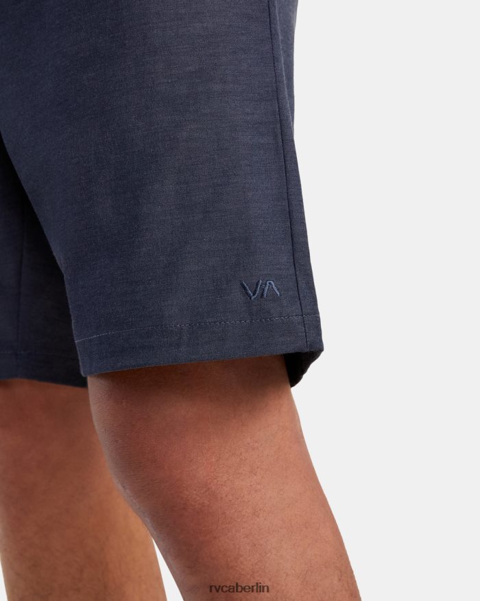 RVCA zurück in Hybrid-Walkshorts 19 BF4L8X607 Kleidung Denim meliert Männer