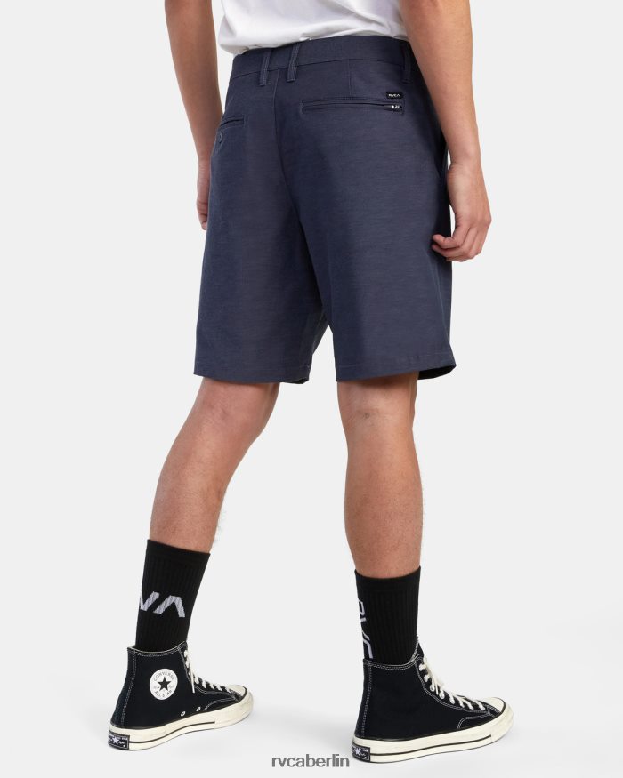 RVCA zurück in Hybrid-Walkshorts 19 BF4L8X607 Kleidung Denim meliert Männer