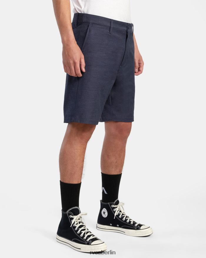 RVCA zurück in Hybrid-Walkshorts 19 BF4L8X607 Kleidung Denim meliert Männer