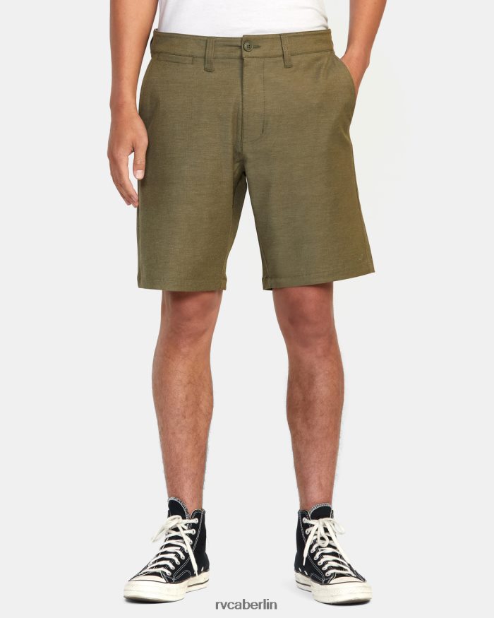 RVCA zurück in Hybrid-Walkshorts 19 BF4L8X634 Kleidung Olive Männer