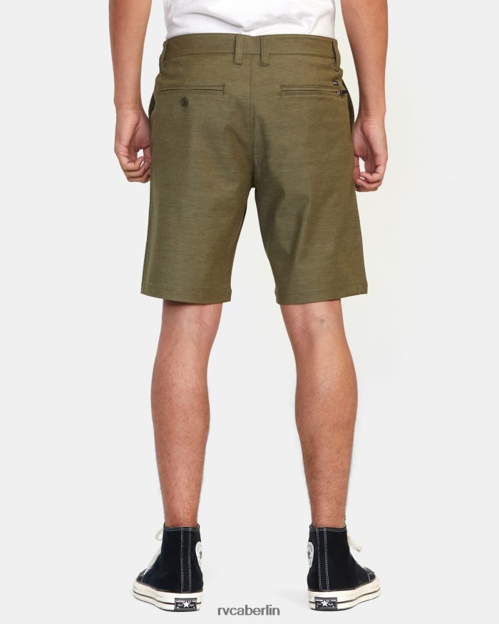 RVCA zurück in Hybrid-Walkshorts 19 BF4L8X634 Kleidung Olive Männer