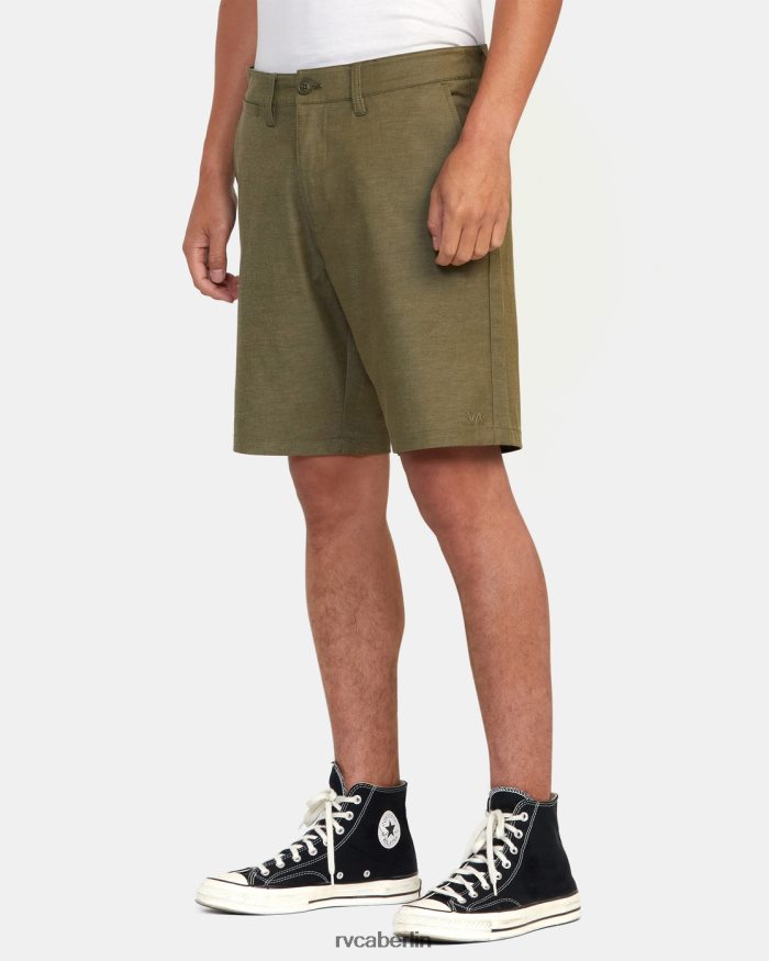 RVCA zurück in Hybrid-Walkshorts 19 BF4L8X634 Kleidung Olive Männer