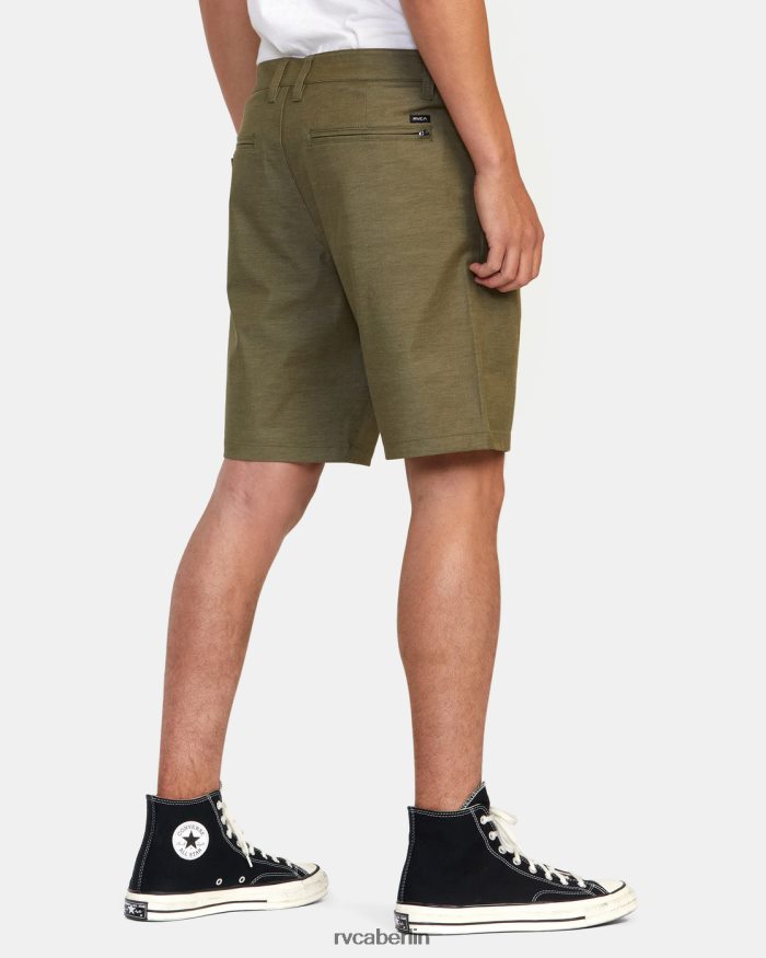RVCA zurück in Hybrid-Walkshorts 19 BF4L8X634 Kleidung Olive Männer