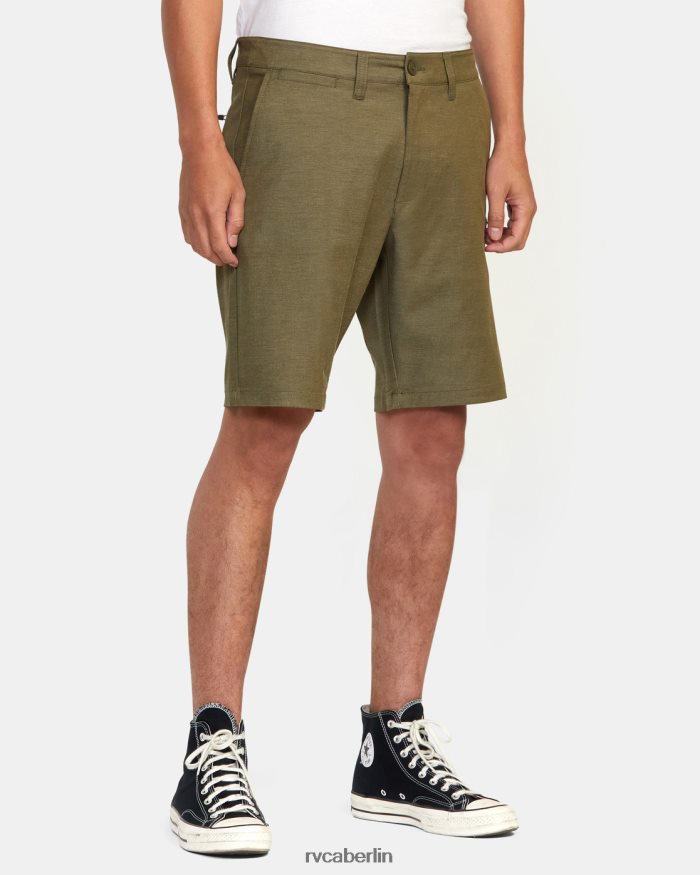 RVCA zurück in Hybrid-Walkshorts 19 BF4L8X634 Kleidung Olive Männer