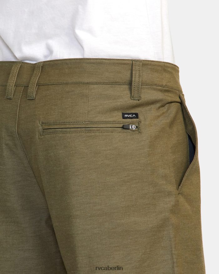 RVCA zurück in Hybrid-Walkshorts 19 BF4L8X634 Kleidung Olive Männer