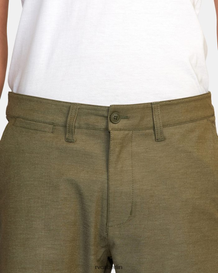RVCA zurück in Hybrid-Walkshorts 19 BF4L8X634 Kleidung Olive Männer