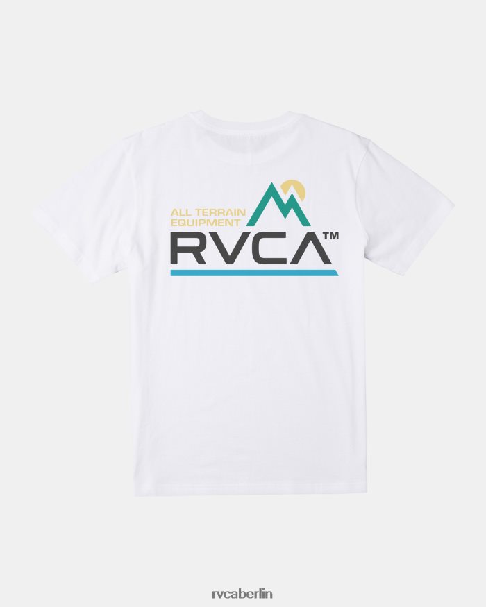 RVCA All-Terrain-T-Shirt BF4L8X29 Kleidung Weiß Männer