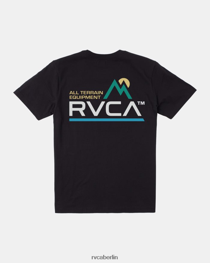 RVCA All-Terrain-T-Shirt BF4L8X33 Kleidung Schwarz Männer