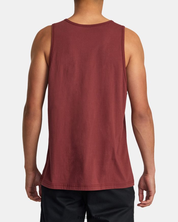 RVCA Aufpralltank BF4L8X131 Kleidung Ochsenblutrot Männer
