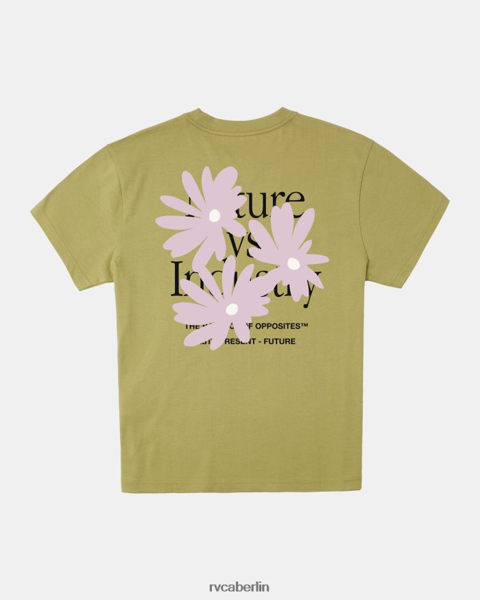 RVCA Bodendecker-T-Stück BF4L8X206 Kleidung Avocado Männer