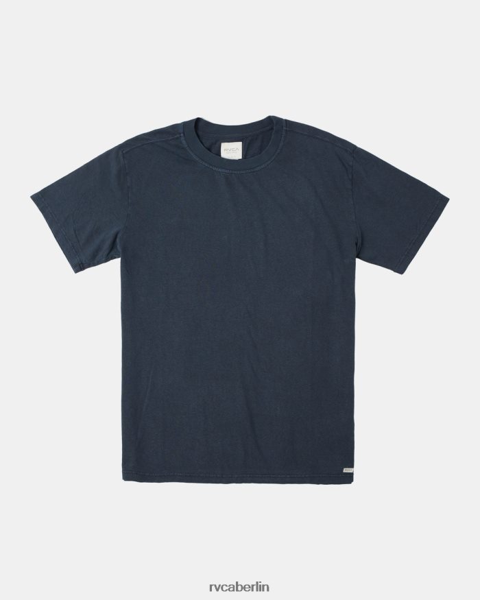 RVCA Hochwertiges Hanf-T-Shirt BF4L8X351 Kleidung Indigo Männer