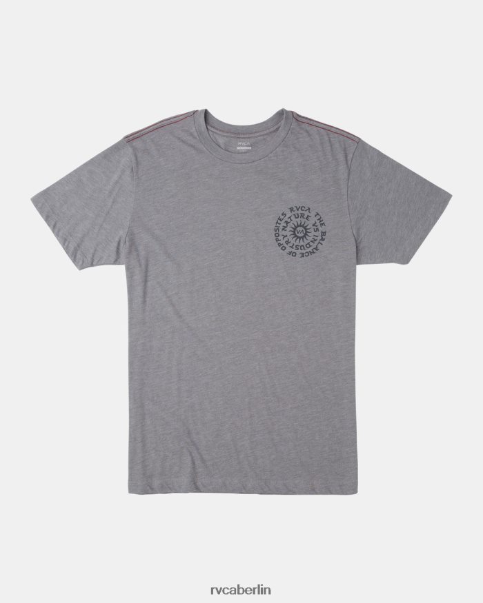 RVCA Hypnose-T-Shirt BF4L8X16 Kleidung Rauch Männer