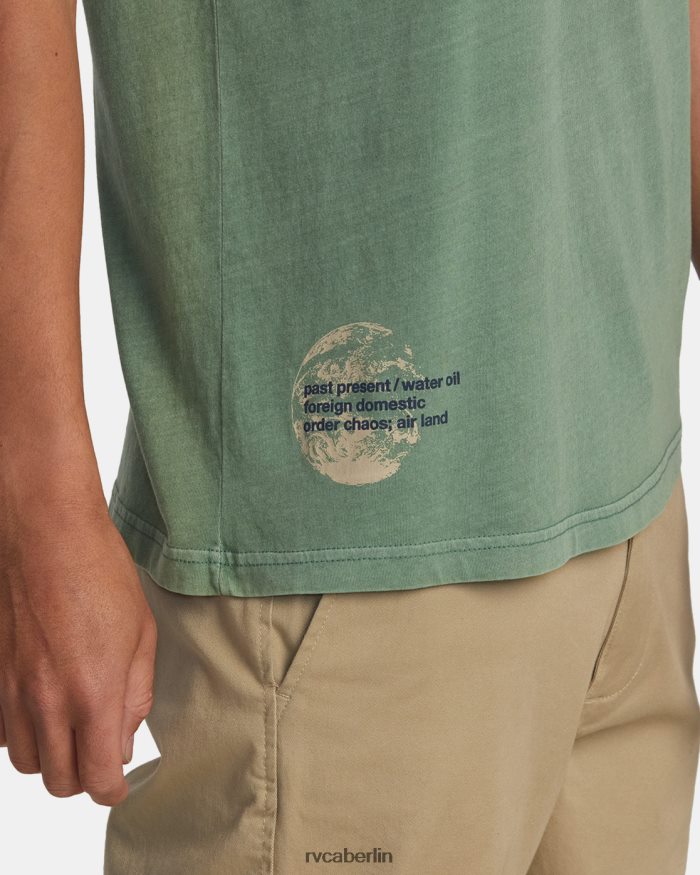 RVCA Infografik-T-Shirt BF4L8X188 Kleidung Verdite Männer