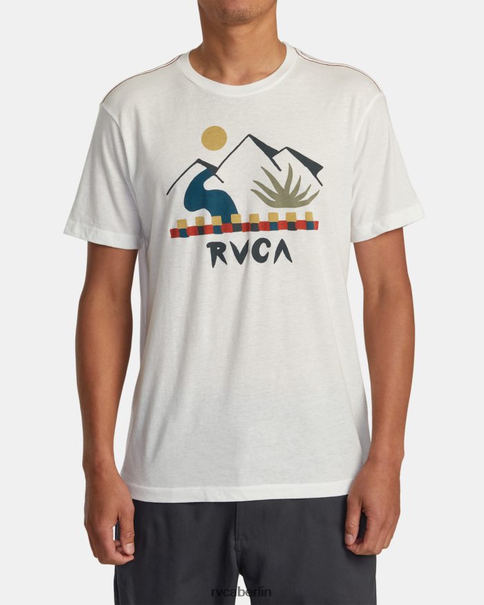 RVCA Innerstate-T-Shirt BF4L8X223 Kleidung Altweiß Männer