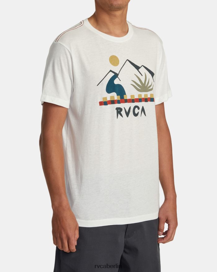 RVCA Innerstate-T-Shirt BF4L8X223 Kleidung Altweiß Männer