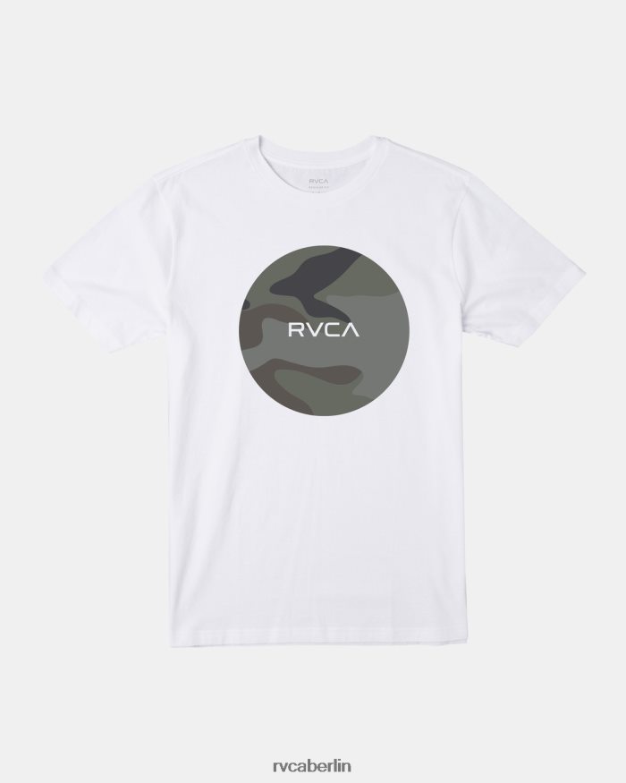 RVCA Motoren-T-Shirt BF4L8X511 Kleidung Weiß Männer