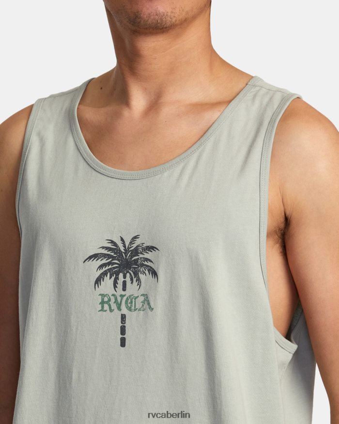 RVCA Palmdrahttank BF4L8X127 Kleidung Eisen Männer