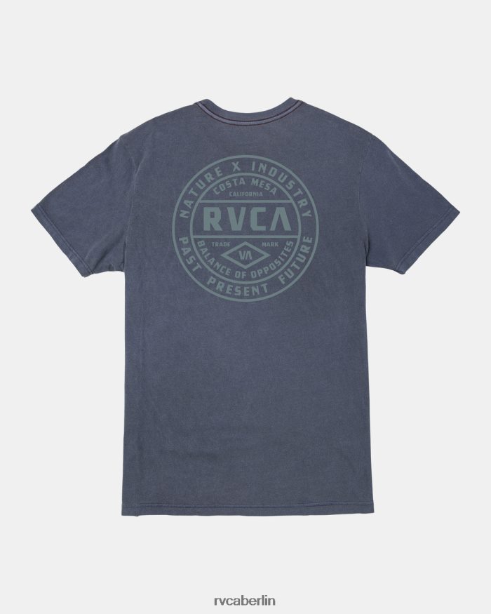 RVCA Standard-T-Shirt BF4L8X370 Kleidung stimmungsvolles Blau Männer
