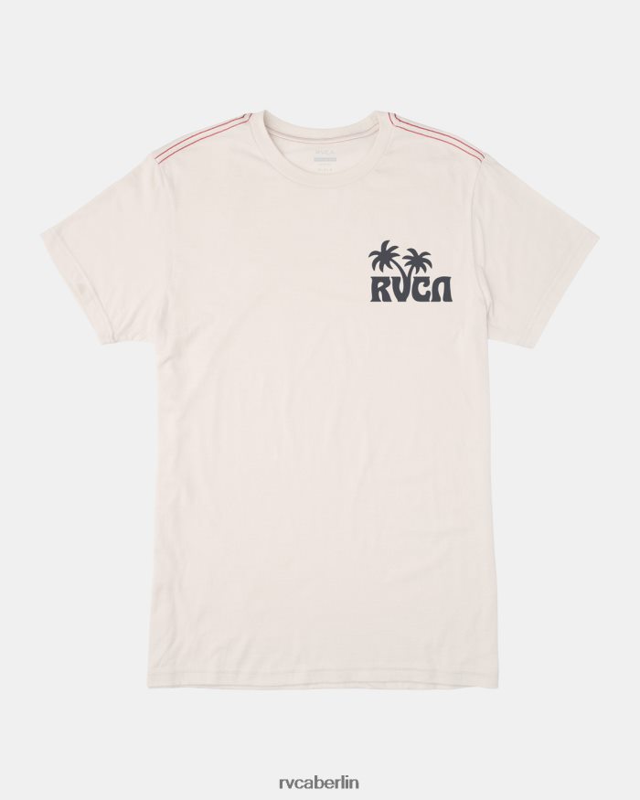 RVCA Sundowner-T-Shirt BF4L8X259 Kleidung Altweiß Männer
