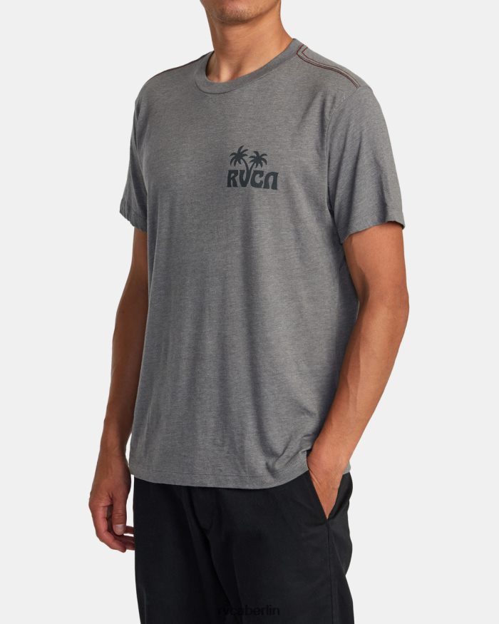 RVCA Sundowner-T-Shirt BF4L8X267 Kleidung Rauch Männer