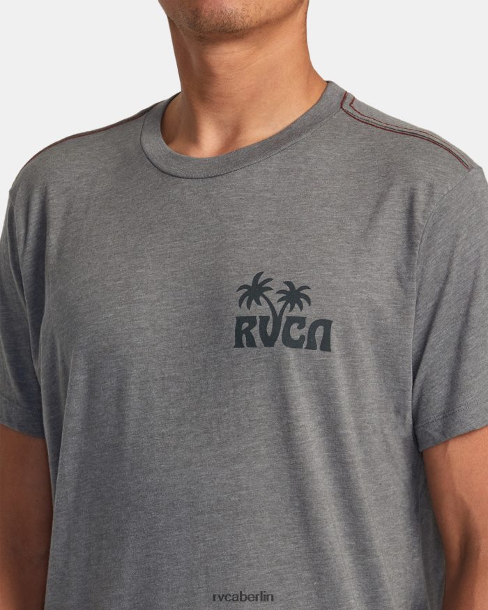 RVCA Sundowner-T-Shirt BF4L8X267 Kleidung Rauch Männer