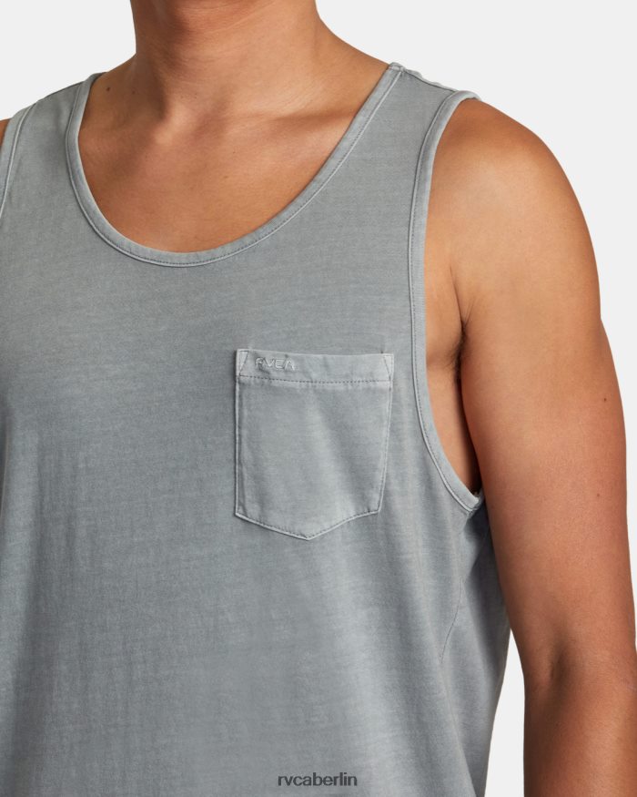 RVCA T-Shirt mit PTC-Pigmenttank BF4L8X654 Kleidung Monument Männer