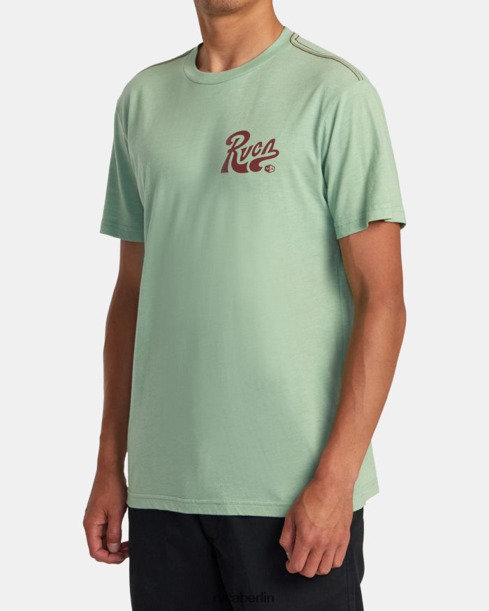 RVCA Tactix-T-Shirt BF4L8X66 Kleidung grüner Dunst Männer