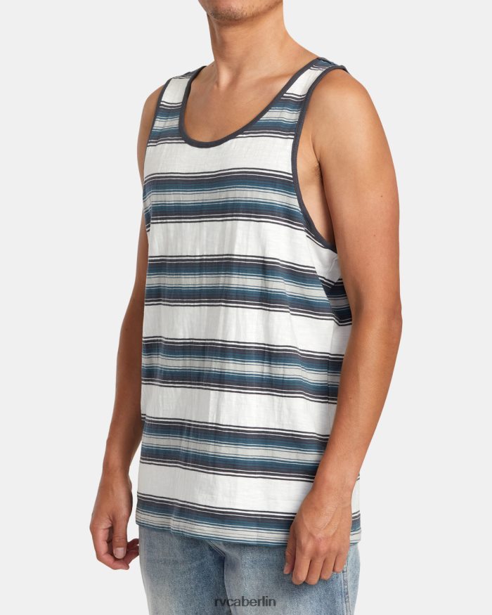 RVCA Tanktop mit Polanco-Streifen BF4L8X50 Kleidung Altweiß Männer