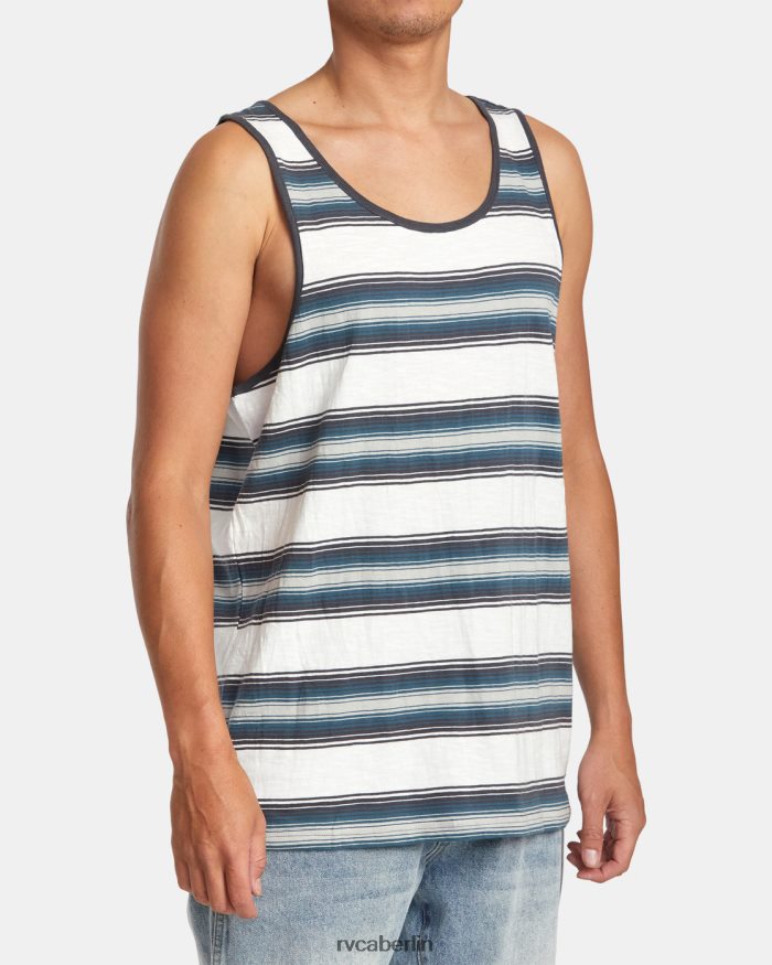 RVCA Tanktop mit Polanco-Streifen BF4L8X50 Kleidung Altweiß Männer