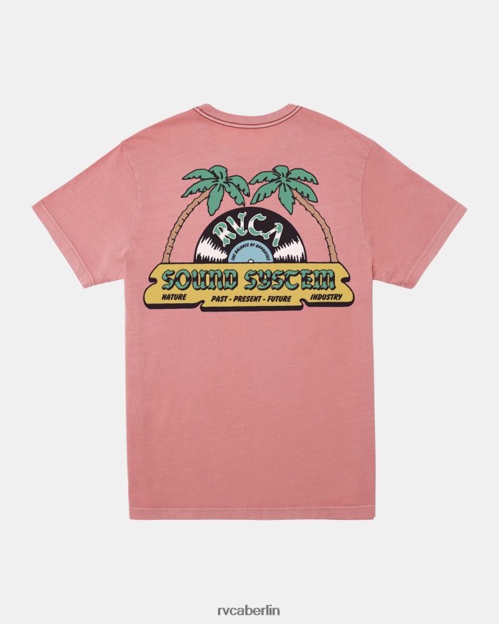 RVCA Tanz-Haul-T-Shirt BF4L8X417 Kleidung Flamingo Männer
