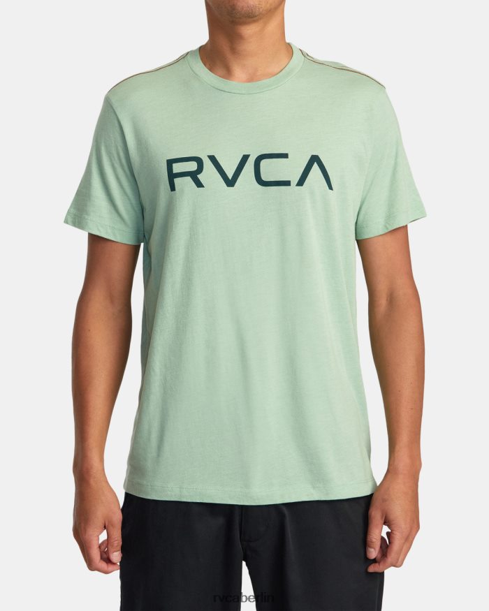 RVCA großes T-Shirt BF4L8X327 Kleidung grüner Dunst Männer