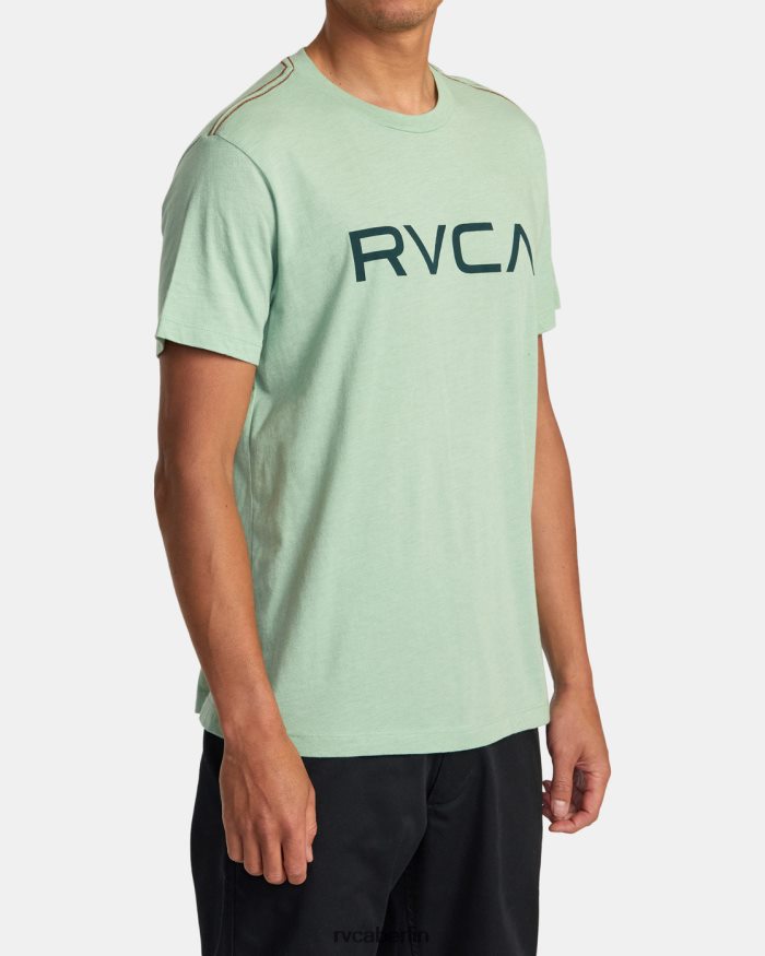 RVCA großes T-Shirt BF4L8X327 Kleidung grüner Dunst Männer