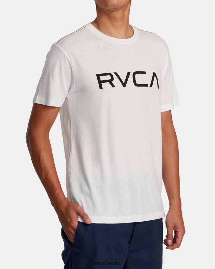 RVCA großes T-Shirt BF4L8X859 Kleidung Altweiß Männer