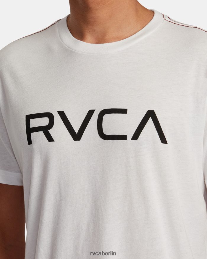 RVCA großes T-Shirt BF4L8X859 Kleidung Altweiß Männer