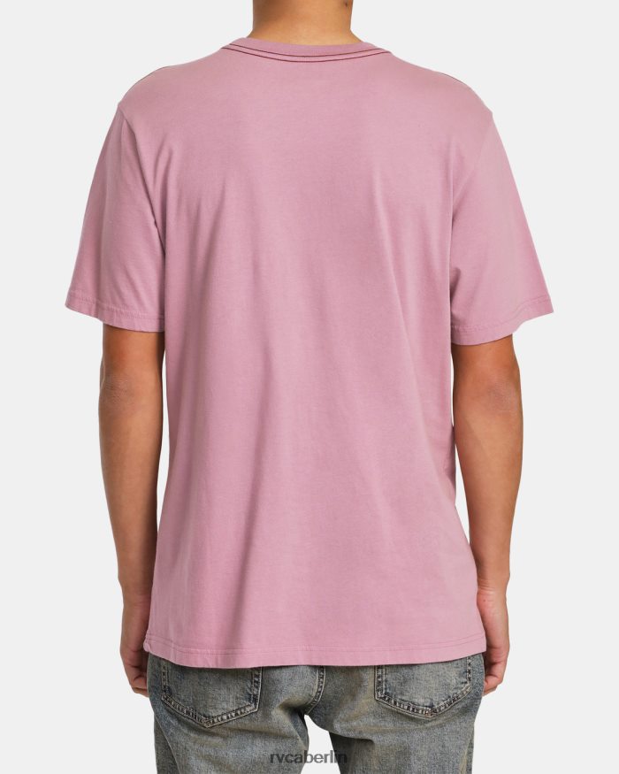 RVCA natürliches T-Shirt BF4L8X986 Kleidung Lavendel Männer