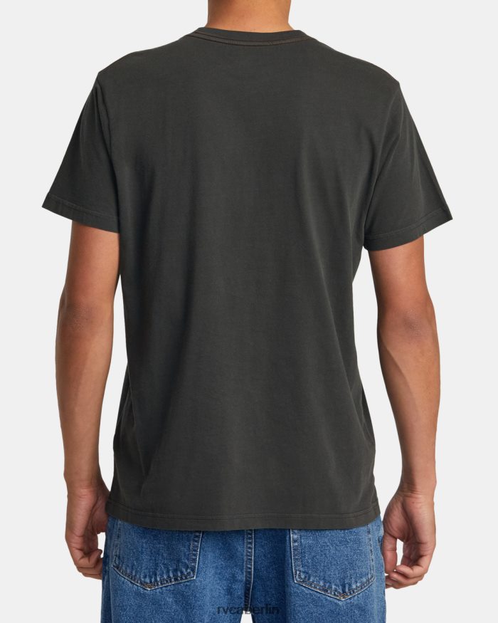 RVCA schreiendes T-Shirt BF4L8X94 Kleidung Pirat schwarz Männer