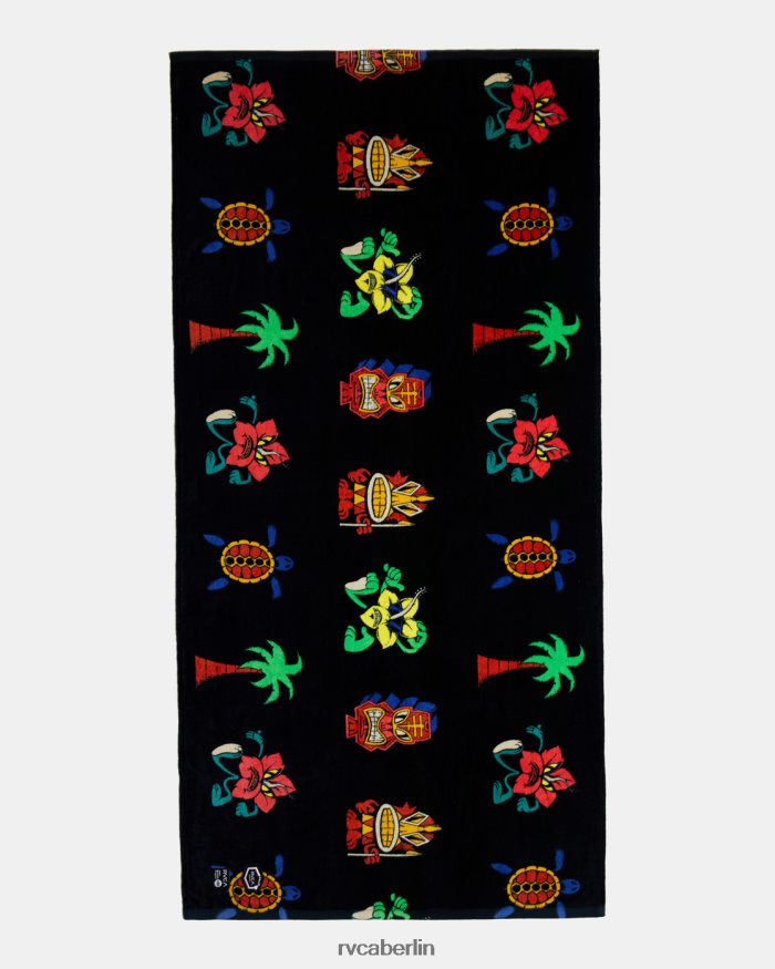 RVCA Maske Strandtuch BF4L8X791 Zubehör Schwarz Männer