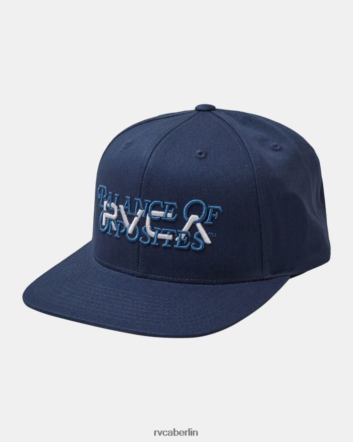 RVCA Big Balance Snapback-Mütze BF4L8X57 Zubehör stimmungsvolles Blau Männer