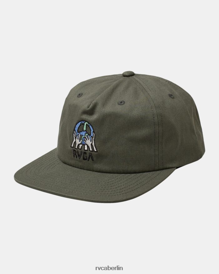 RVCA Earth Corp-Snapback-Mütze BF4L8X111 Zubehör Olive Männer