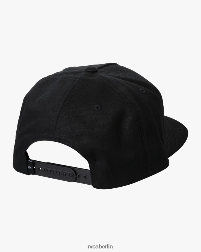 RVCA Quadratischer Snapback-Hut BF4L8X589 Zubehör Schwarz Männer