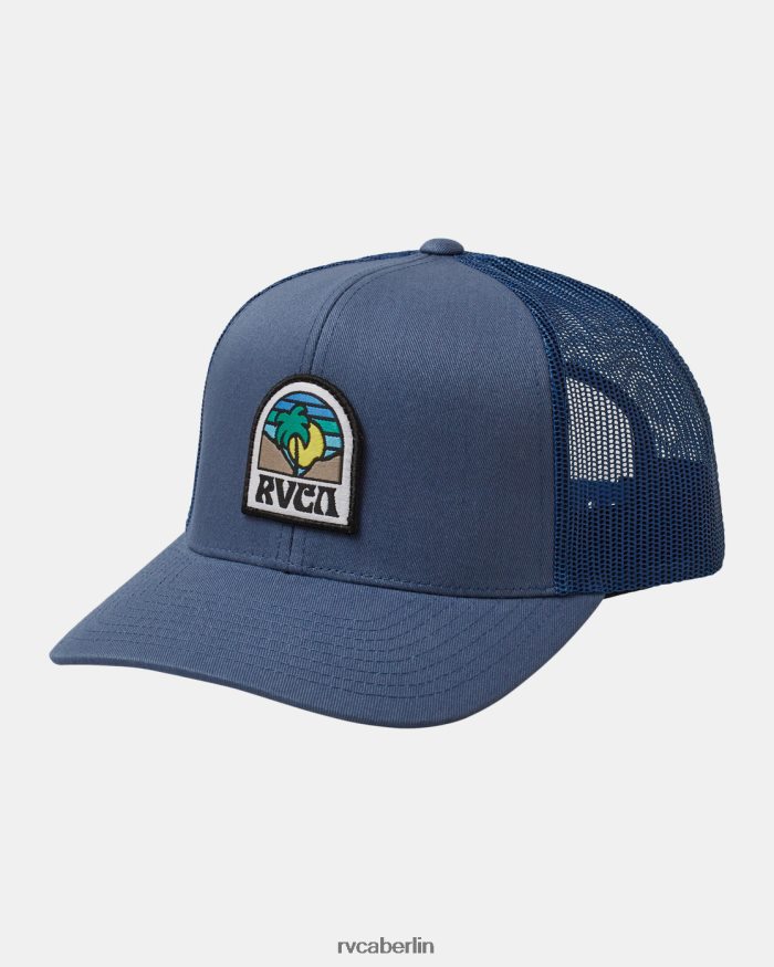 RVCA Sundowner-Fernlastfahrerhut BF4L8X253 Zubehör Blau Männer
