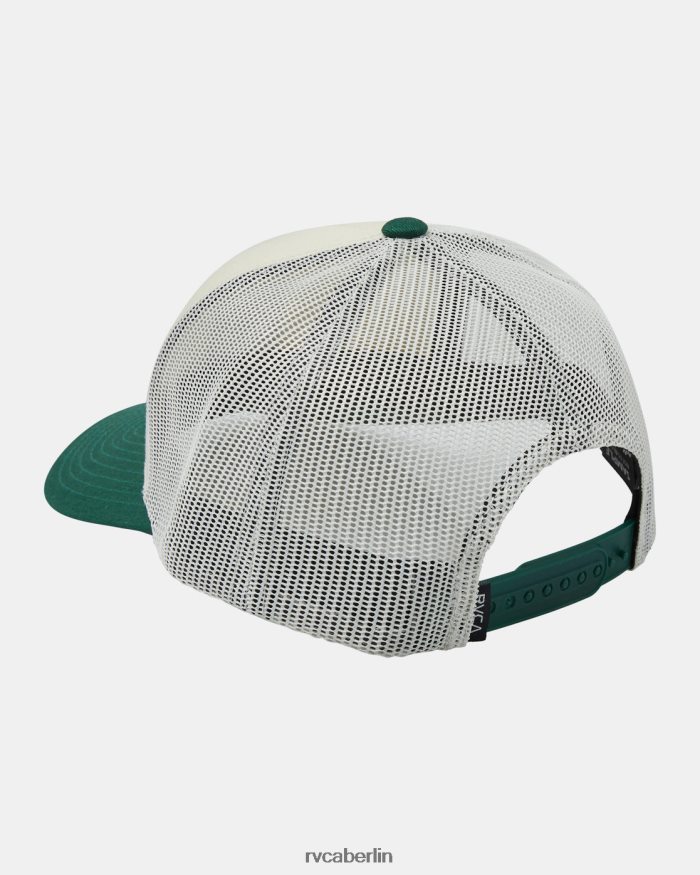 RVCA VA Trucker-Mütze mit gebogener Krempe BF4L8X487 Zubehör Vanille Männer