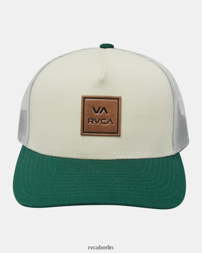 RVCA VA Trucker-Mütze mit gebogener Krempe BF4L8X487 Zubehör Vanille Männer