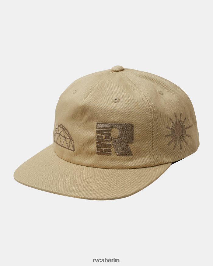 RVCA infografik Snapback-Mütze BF4L8X218 Zubehör khaki Männer