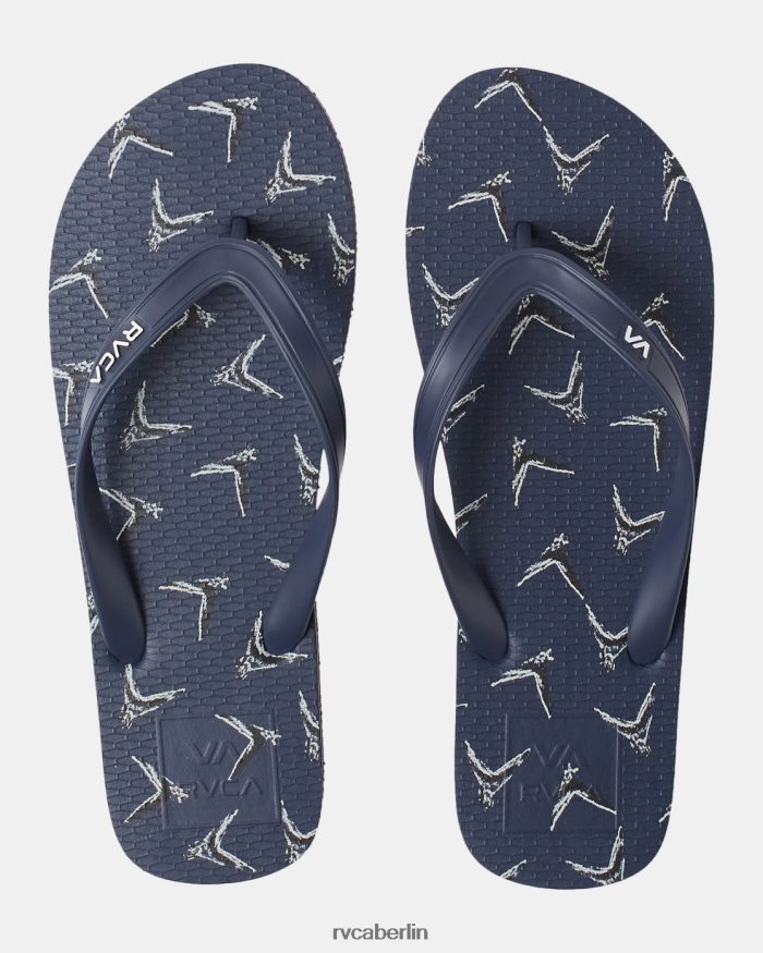 RVCA Legenden- und Mana-Sandalen BF4L8X800 Schuhe stimmungsvolles Blau Männer