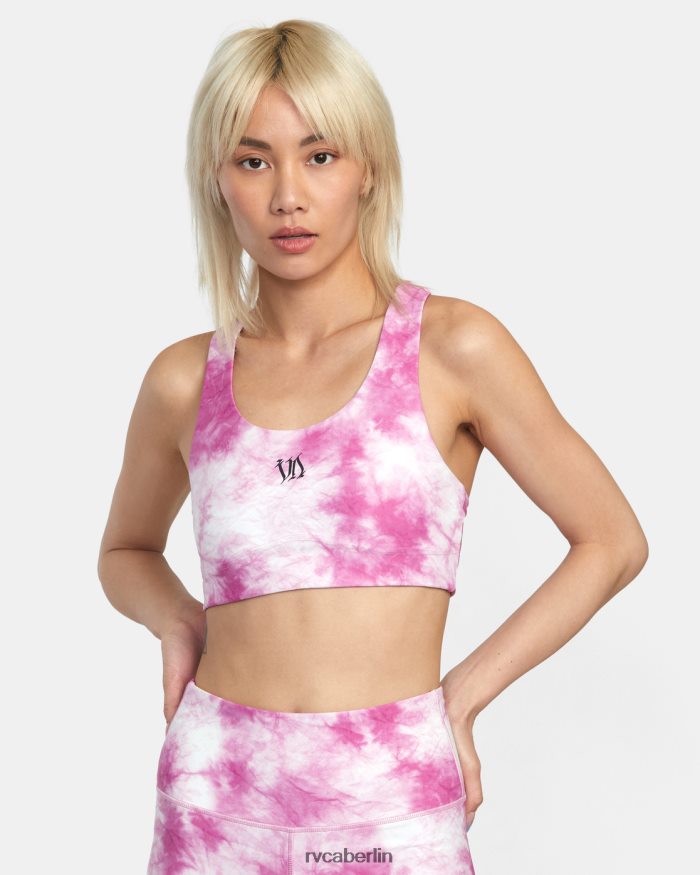 RVCA Thug Rose Essential Sport-BH BF4L8X1391 Kleidung Rosa Frauen